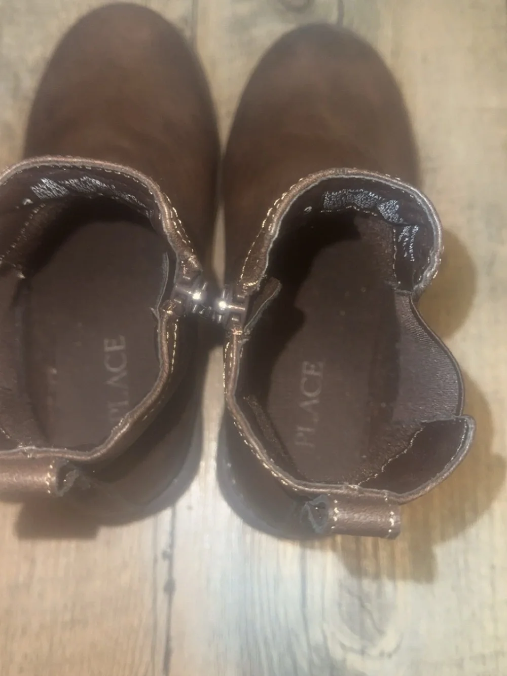 The Children's Place Brown Chelsea Ankle Boots